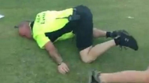 Footage Of Teen Assaulting Security Guard At Under 18s Perth Festival