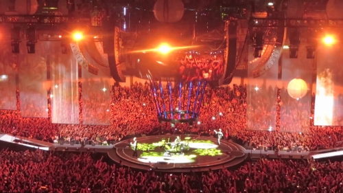 Muse's "Dildrone" Crashes into Crowd in London